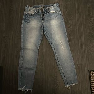 Kut from the Kloth Ankle Skinny Frayed Jean